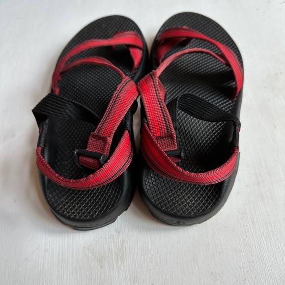 Chaco Men\'s Red and Black Z/Cloud Strappy Sandals main image 7